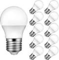 LED-lampa E27, Kallvit 6000k, 3w, 10-pack