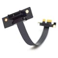 PCIE PCI Riser PCI-E Express Riser-kort PCIE X1 Förlängningskabel för Moderkorts Extender Converter Adapterkabel 20cm
