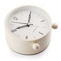 Miniatyrbild 4 av 5: Kampanjpris Tyst Väckarklocka - Icke Tickande Analog Väckarklocka med Varmt Ljus - Minimalistisk Rund (FMY)