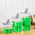 Miniatyrbild 2 av 5: Lufttät Tvättsåpapulverbehållare Pulverförvaringslåda Klar Tvättsåpa 2300ML