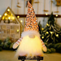 Miniatyrbild 1 av 5: 2024 Dekorationer LED Tomte Paljetter Ansiktslös Docka Nattlampa för Hem Semester Jul Ornament Gåva Navidad Nyår D 30cm