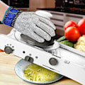 Miniatyrbild 4 av 5: Skärskyddshandskar Högpresterande Skydd Nivå 5 Arbetshandskar Kökskyddshandske För Fiskfilé, Köttskärning, Mandolin, Ostron Och Snidning