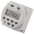 DC 12V Digital LCD Programmerbar Timer Tidströmbrytare Relä 16A white