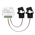 Miniatyrbild 1 av 5: Tuya Smart Wifi Energimätare Dubbelriktad Med Strömtransformator App Övervakning Effekt 80a Stöd Ala