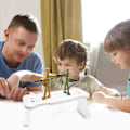 Miniatyrbild 3 av 5: 2 Spelare Fighter Spel, Slående Whack Man Battle Bots Arena Vuxen Festspel För Grupper green