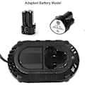 Miniatyrbild 2 av 4: Laddare för Makita Bl1013 Bl1014 10.8v-12v Litiumjonbatterier - Dc10wa Elektrisk Borr Skruvdragare Reservbatteri Strömförsörjning