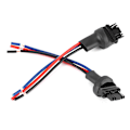 Miniatyrbild 3 av 5: 2 st 3157 Bil Glödlampa Hållare Adapter Kabel för Blinkersljus