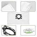 Miniatyrbild 4 av 4: 12-pack dammsugarpåsar för dammsugare, ersättningsdelar tillbehörssats för Karcher WD4 WD5 WD6 MV4 MV5 MV6