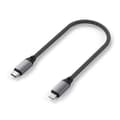USB-C till Lightning-kabel - 25CM, Grå