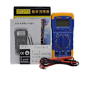 Miniatyrbild 5 av 5: Digital Multimeter Elektrisk Testare för Voltmeter Amperemeter Ohmmeter Spänningsdetektor med LCD-skärm Macaron