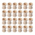 Miniatyrbild 1 av 2: 24 st Trääggställ Eggkoppar Äggförvaring Easter Egg Cups För Hemmet