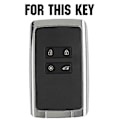 Miniatyrbild 3 av 5: Bil Smart Nyckel Skal Skydd Fodral Fob För Renault Clio Megane Captur Kadjar Koleos Espace 2016 2017 2018 2019 2020 2021