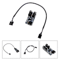 Miniatyrbild 2 av 5: 9-pins USB Header Splitter 1 till 2 Hona Förlängningskabel Kort För Moderkort