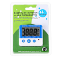 Miniatyrbild 5 av 5: Digital Kylskåpstermometer med Alarm och Max Min Temperatur Lättläst LCD-Display Digital Kyl