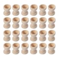 Miniatyrbild 2 av 2: 24 st Trääggställ Eggkoppar Äggförvaring Easter Egg Cups För Hemmet