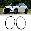 Miniatyrbild 2 av 5: För MINI Cooper F55 F56 F57 03-18 Krom Vänster Höger Främre Strålkastare