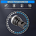 Miniatyrbild 5 av 5: La42dwq-22 22mm Potensiometer - 5k