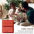 Miniatyrbild 4 av 5: 1/2/3 st Silikon Chokladform Djup Dubai Tjock Bar för Fyllning Stora Godis Kakform för Fyllda Barer Återanvändbar BPA-Fri Multifunktionell Bakningspryl 2pcs