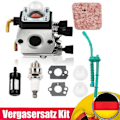 Miniatyrbild 1 av 5: STIHL förgasare för FS38 FS45 FS46 FS55 FS74 FS75 FS80 FS85 HL45 HL75 HS70 HS74