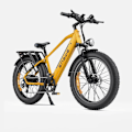 Miniatyrbillede 2 af 4: ENGWE E26 Elektrisk Fatbike - Elcykel - Høj Indstigning - 26 Tommer - 250W Motor - 7 Gear - 140 km Rækkevidde - Hydrauliske Skivebremser - Yellow