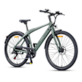 Miniatyrbillede 2 af 5: ENGWE MapFour N1 Air Elektrisk Cykel – E-bike – Høj instigning – 28 Tommer – 250W Motor – 100 km Rækkevidde – Mekaniske Skivebremser – Green