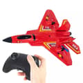 F22 2.4g Fjärrkontroll Rc Plan 3-axlig Gyro 2ch Jetflygplan Fighter Rtf