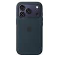 Miniatyrbilde 1 av 2: For iPhone 17 Pro-deksel kompatibelt med MagSafe flytende silikontelefonbakside Midnight Midnight Multicolor