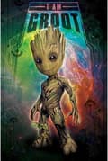(30x40cm) 30x40cm Groot The Avengers 5D DIY diamantbroderi