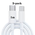 iPhone-laddare - 3-pack - LADDNINGSKABEL - 20W USB-C - Snabbladdare Vi 3 stycken