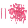 Pakke med 40 splitter nye profesjonelle Tee System golf-tees rosa