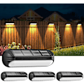 Miniatyrbillede 1 af 7: #LED solcelleanlæg solhegnlys udendørs vandtæt, LED perman#