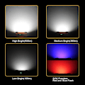 Miniatyrbillede 4 af 5: *Genopladelig LED-projektør Byggeplads Projektør 60W Arbejde*