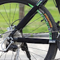 Miniatyrbild 2 av 4: Skyddsdekaler för cykelram, 2 st Cykelkedjeskydd Dekal Cykelram Skyddsfilm Pad för Multispeed Single