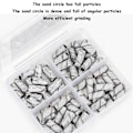 Miniatyrbillede 4 af 4: #3mm neglepoleringsslibningsring 60 stk. mini slibningsring-#80#