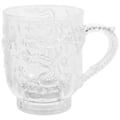 Miniatyrbillede 1 af 2: 1 stk. LED Akryl Blinkende Farverig Induktionskop Krus Farveskiftende Sensitiv Drikkekop til Vand Mælk Te Kaffe Drikkevarer Dragemønster (285ML)