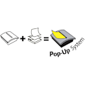 Miniatyrbild 5 av 5: Dispenser, Kattform med 1 Block Post-it Z-Notes 90 Blad, 76mm