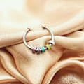 Miniatyrbillede 3 af 4: 3 stk. Spinde Enamel Fidget Ring, Angst Ring Til Kvinder Piger Wi