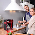 Miniatyrbillede 2 af 5: Støvhætte til køkkenblender - Beskyttende pose til standmixer med kantdesign | Blenderpose med sidelommer