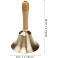 Miniatyrbild 1 av 5: Super Hög Solid Mässing Handklocka