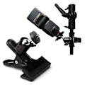 Miniatyrbillede 5 af 5: *2 stk Reflektorholder Klemme, Kamera Beslag til Flash Kamera Klemme Beslag med 1/4\" Skrue Kuglehoved til Reflektor eller Flash Montering*