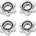 Pikkukuva 1 / 3: Dumbbell Spinlock -lukot, liukumattomat 25 mm:n standardi Spinlock-kaulukset, ruuvikorkit käsipainotankoihin, Barbell Star -kaulukset A-yuhao, 4 kpl
