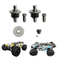 Miniatyrbilde 4 av 5: Metall Differensial og Sett for SCY 16101 16102 16103 16201 Pro 1/16 Brushless RC Bil Oppgraderingsdeler