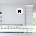 Miniatyrbild 2 av 5: *CO-detektor med digital display och utbytbar batteridrift*