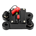 Miniatyrbillede 1 af 5: Bil Audio Automatisk Manuel Reset Sikringsholder Strømafbryder 12V 50A