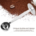 Miniatyrbillede 3 af 4: /#/Måleske tamper kaffemål i rustfrit stål 2-i-1/#/