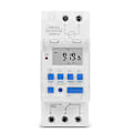Miniatyrbild 2 av 5: TM919A-2 Programmerbar Digital Tidsbrytare Relä Timer Kontroll AC 220V 16A DIN-skenmontering