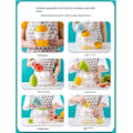 Miniatyrbillede 3 af 4: Juicer, Manuel citronpresser med indbygget 400 ml målekop, manuel juicer med reamere i flere størrelser og skridsikker base, frugtjuicer til rejser