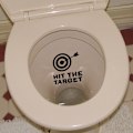 Pikkukuva 1 / 5: Tarrat, Hauska Seinätarra WC:lle, Kylpyhuoneelle, Keittiölle, PVC, 1 Väri