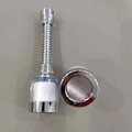 Miniatyrbilde 4 av 6: #2 stk. Kranvannfilter 360° Roterende Kranfilter Kjøkken og Bad Kran Vannrenser 3 Arbeidsmoduser#
