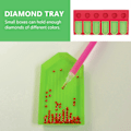 Miniatyrbilde 2 av 4: 1 Sett Diamantbrett Diamantbildebrett Diamantbrett Organizer Oppbevaringsstativ
